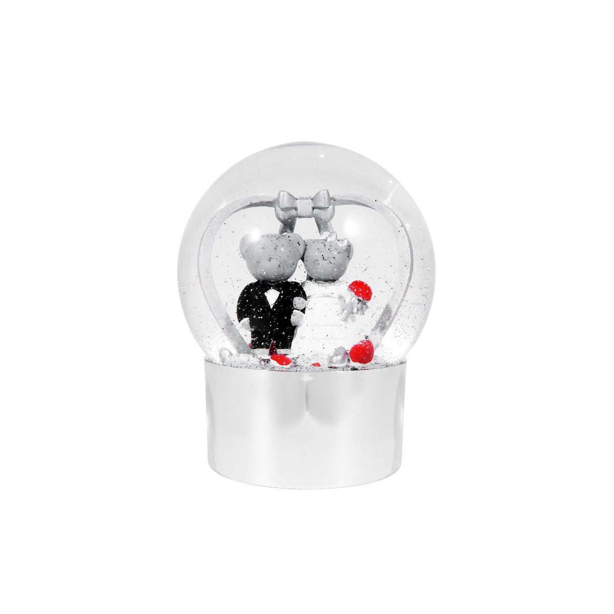 Beautiful Crystal Wedding Bears-2