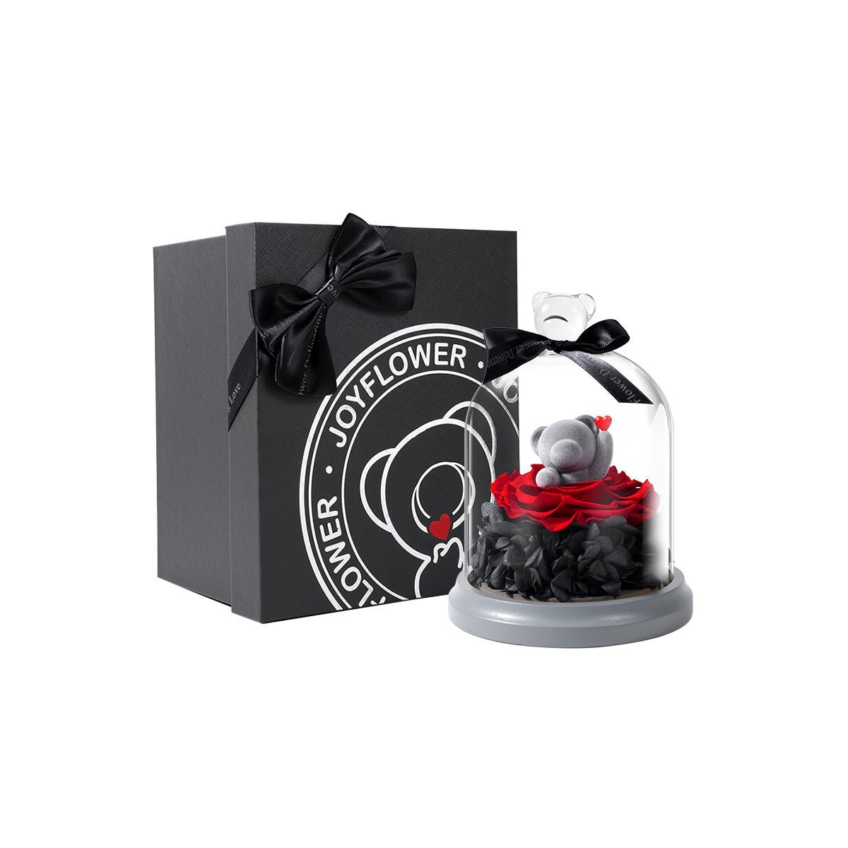 Heartfelt Everlasting Bloom Teddy Bear-3